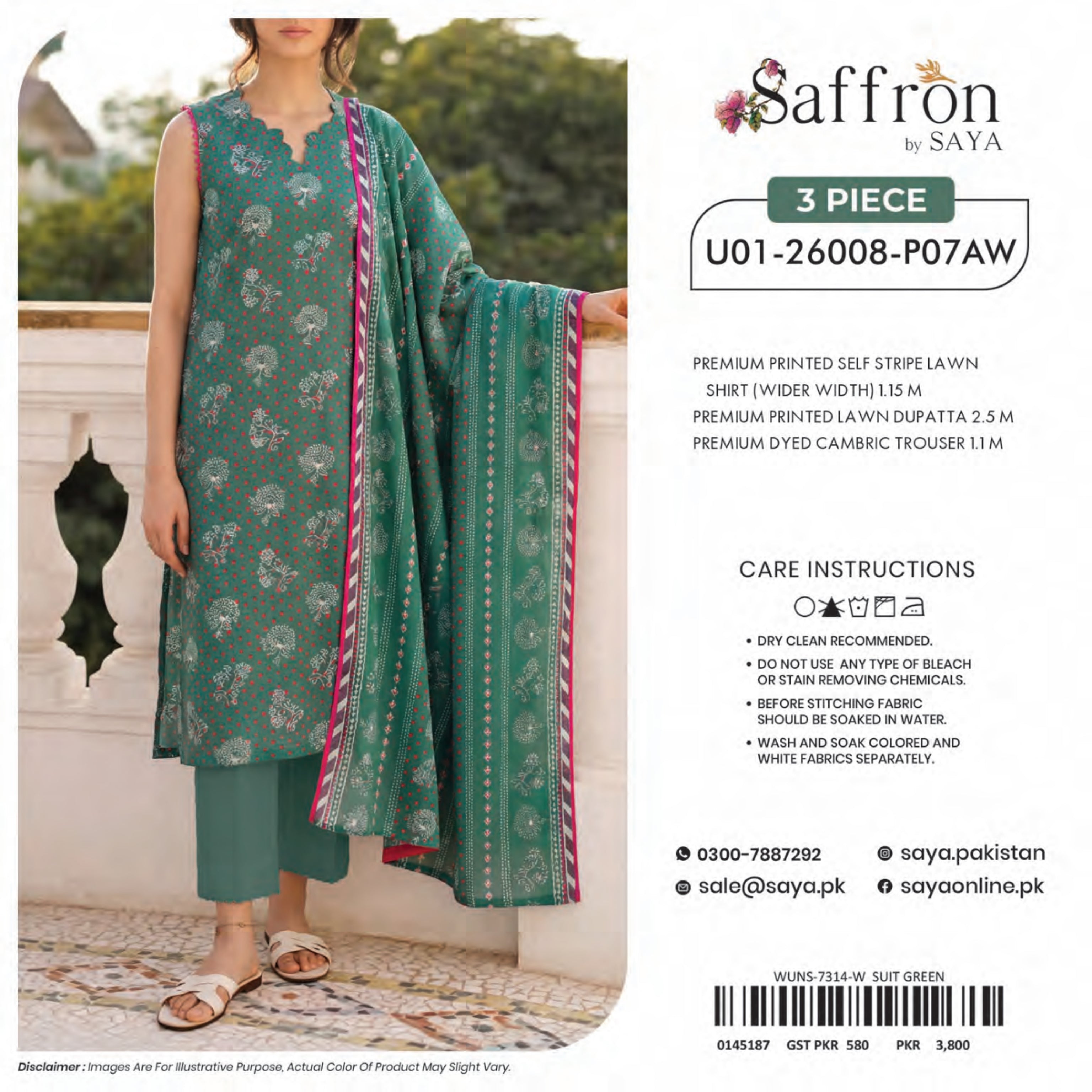 Saffron by Saya U01-26008-P07AW