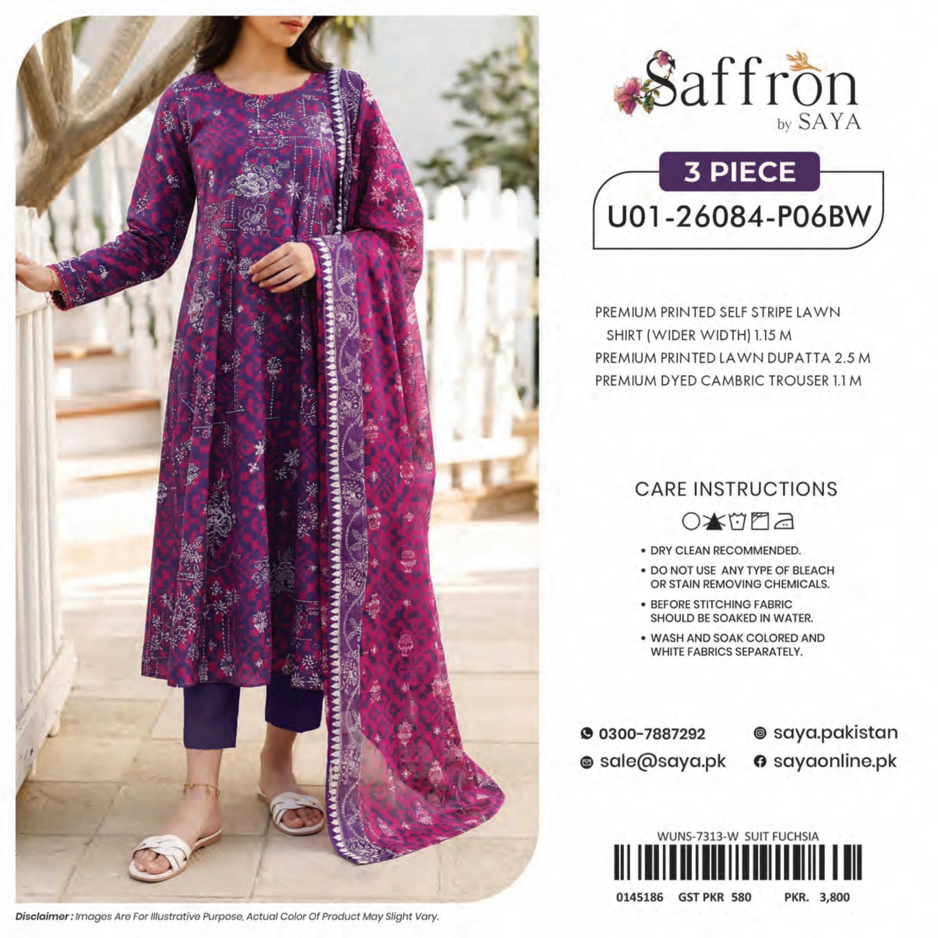 Saffron by Saya U01-26084-P06BW